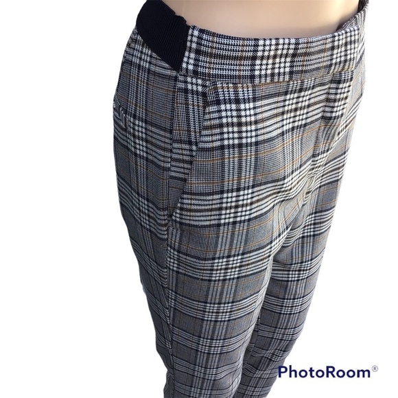 Zara Plaid Women On Taper Pants - Picture 10 of 14